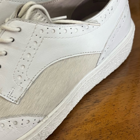 SEY by Seychelles White Leather Oxford Shoes Size 9 - Picture 2 of 9